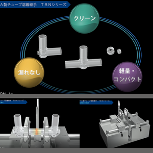 Welding Machine・PFA Tube Weld Fitting TBN Series Product Description 3D Video