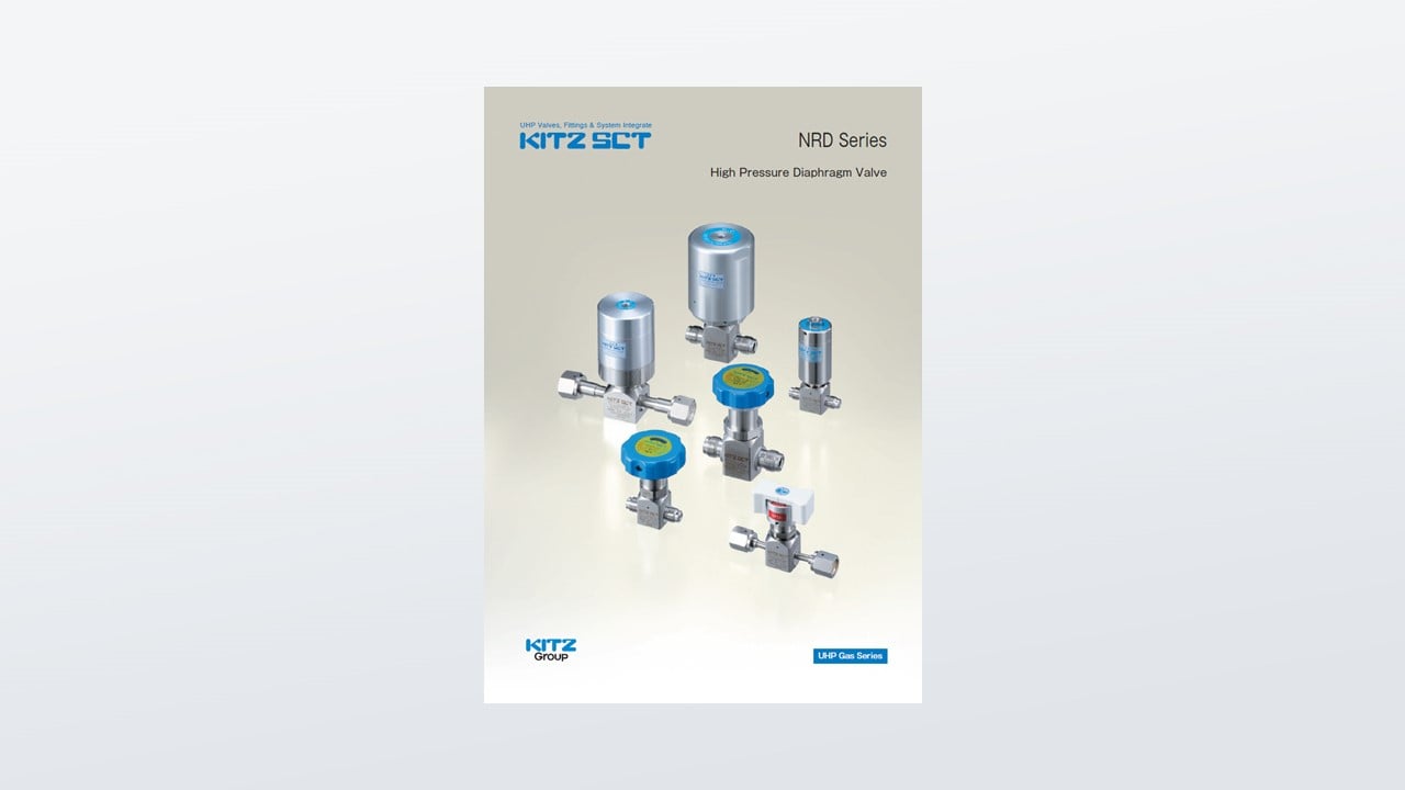 High-pressure diaphragm valves NRD Series